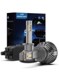 Set 2 leduri H1 Canbus, 6000k, 60W, luminozitate 9000 Lm, 12V-24V
