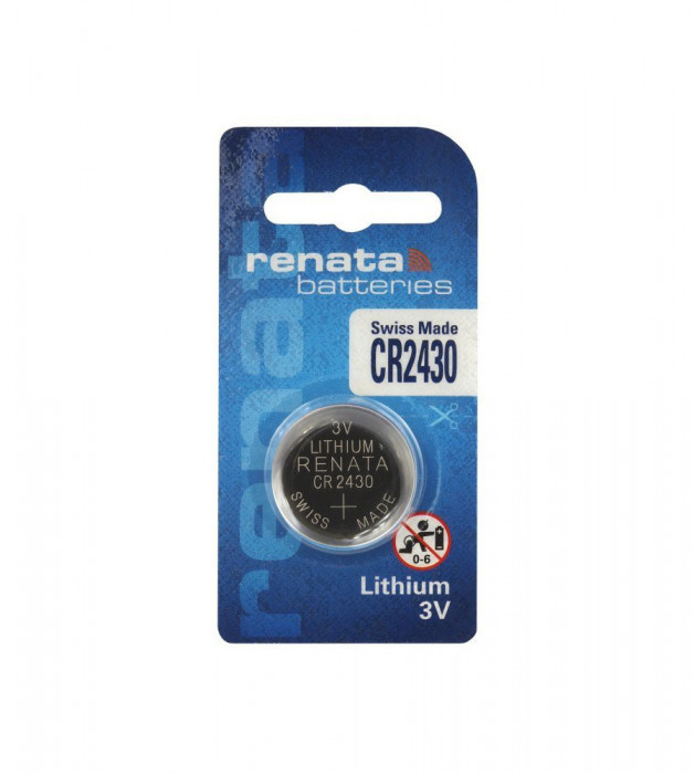 Renata CR2430 3v baterie plata cu litiu-Conținutul pachetului 1 Bucată