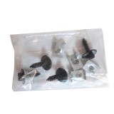 Set cleme fixare spoiler bara BMW Seria 3, 12.1900, Seria 5, 06.2010, Seria 7, 10.2016, Renault Megane, 09.1902; Megane, 191999; Scenic, 192003, 8