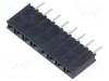 Conector şiruri pini soclu tată 8 PIN 2,54mm THT 1x8 SAMTEC
