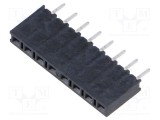 Conector şiruri pini soclu tată 8 PIN 2,54mm THT 1x8 SAMTEC