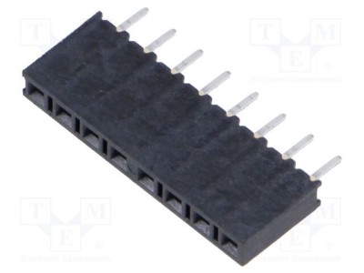Conector şiruri pini soclu tată 8 PIN 2,54mm THT 1x8 SAMTEC foto