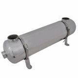 Schimbător de căldură pentru piscină 613 x 134 mm 75 kW