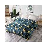 Cumpara ieftin Patura Cocolino Model de Craciun 200x230, Casuta Turta Dulce - SUZ16