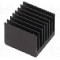 Radiator extrudat, aluminiu, 25mm x 25mm, neagra, Advanced Thermal Solutions - ATS-54250R-C1-R0