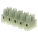 Regletă de conexiuni terminal cu șurub 2,5mm&sup2; 250V 5 piste