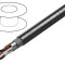 Cablu RS232/RS422 2x2x28AWG cu PVC crom 30m CPR Eca