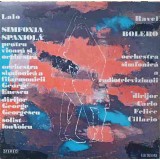 Disc vinil, LP. SIMFONIA SPANIOLA PENTRU VIOARA SI ORCHESTRA. BOLERO-EDOUARD LALO, MAURICE RAVEL-260905