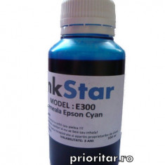 Cerneala EPSON DYE CISS albastra T0612 T0712 T0802 T1282 T1292 ( Refill T-0612