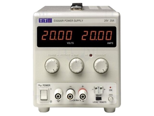Alimentator de laborator pulsatoriu AIM-TTI 0-20VDC 0-20A canal unic