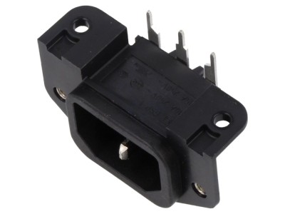 Conector alimentare AC 10A 250V foto