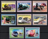 GUINEEA 2006 - Trenuri /serie completa MNH, Nestampilat