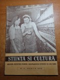 Stiinta si cultura martie 1953-art. prin bucurestiul de maine,progresul braila