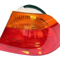 Stop spate lampa BMW Seria 3 (E46), COUPE, 05.1999-03.2003, partea dreapta, ULO, tip bec P21/4W+tip bec P21W; rosu-galben; fara soclu bec ; exterior,