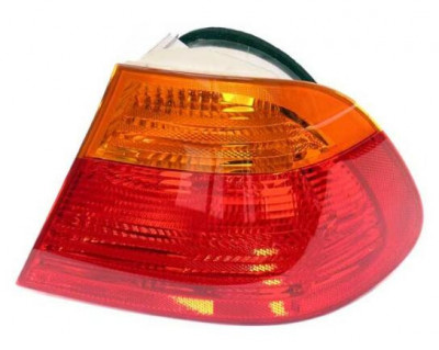 Stop spate lampa BMW Seria 3 (E46), COUPE, 05.1999-03.2003, partea dreapta, ULO, tip bec P21/4W+tip bec P21W; rosu-galben; fara soclu bec ; exterior, foto