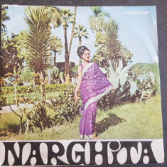 Narghita, melodii indiene, disc single vinil