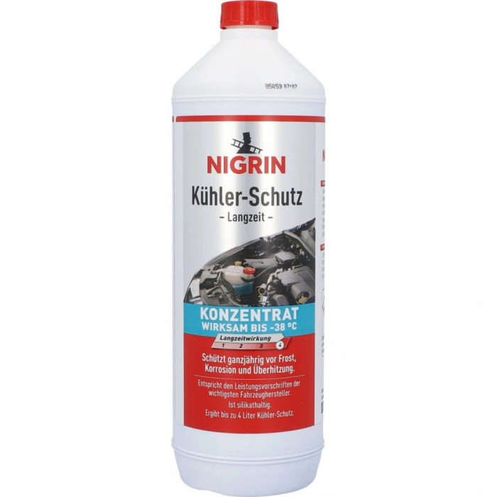 Nigrin Antigel Concentrat Pentru Radiator -38 &deg;C 1L 73943