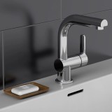 SCH&Uuml;TTE Baterie mixer chiuvetă cu pulverizator detașabil LONDON, crom
