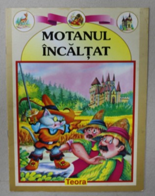 MOTANUL INCALTAT , 1998 , EDITIE ILUSTRATA , MICI DEFECTE foto