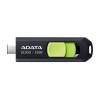 Adata - Memory Stick (ACHO-UC300-32G-RBK) - USB-C FlashDrive, 32GB, 100MB/s - Black / Green