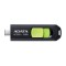 Adata - Memory Stick (ACHO-UC300-32G-RBK) - USB-C FlashDrive, 32GB, 100MB/s - Black / Green
