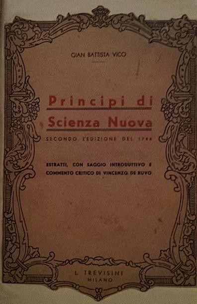 PRINCIPI DI SCIENZA NUOVA