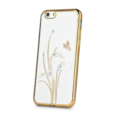 Husa APPLE iPhone 6\6S - Beeyo Butterfly (Auriu) foto