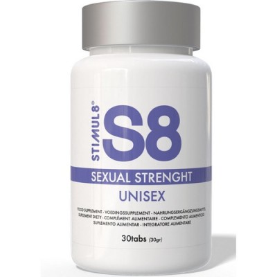 Erectii si virilitate - Stimul8 S8 Putere Sexuala Tablete Unisex 30 tablete Nutirenti Esentiali Reduc Oboseala foto