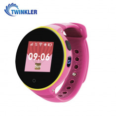 Ceas Smartwatch Pentru Copii Twinkler TKY-S669 cu Functie Telefon, Localizare GPS, Camera, Pedometru, SOS, Rezistent la apa - Roz foto