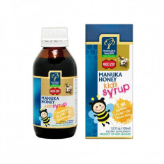 Sirop cu Miere de Manuka MGO 250+ pentru copii 100ml Manuka Health foto