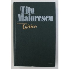 CRITICE de TITU MAIORESCU , 1990