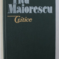 CRITICE de TITU MAIORESCU , 1990
