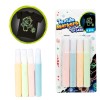 Set markere fosforecente pentru textile si diverse tesaturi, 4 culori, Oem