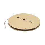 Tub termocontractabil negru 2 mm, 200 m/rola pentru cabluri