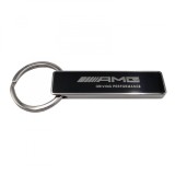 Breloc de chei IdeallStore&reg;, AMG Performance, editie de colectie, 6 cm, metal, argintiu