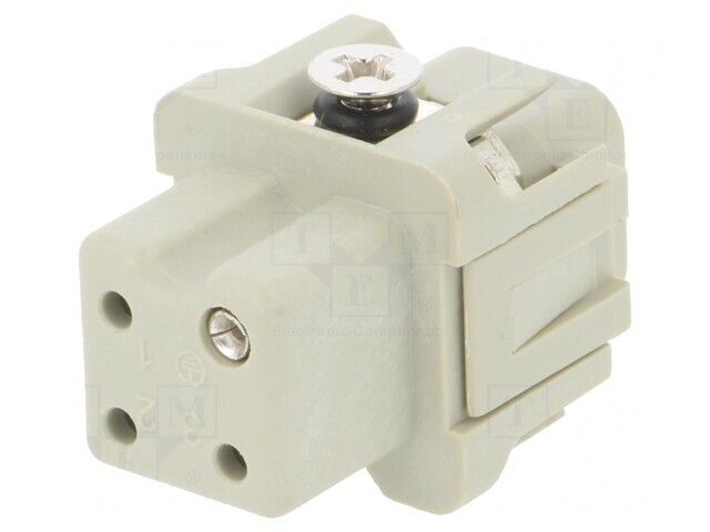 Conector HDC Inserturi Contact Mamă 4P 10A