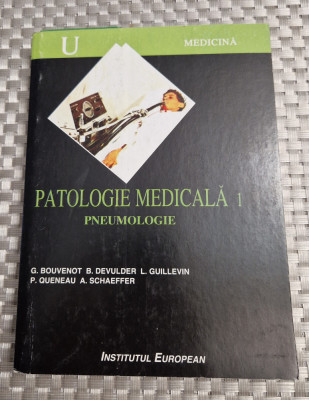 Patologie medicala 1 pneumologie G. Bouvenot foto