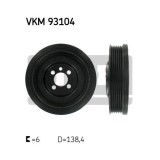 Fulie arbore cotit Skf VKM93104