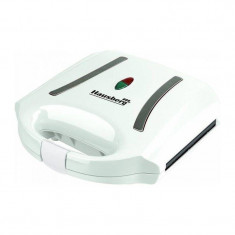 Sandwich Maker Hausberg, 800 W, LED, Alb