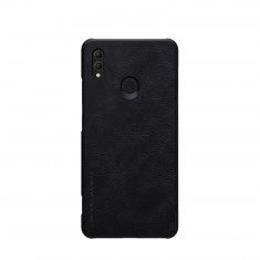 Husa Telefon Nillkin, Huawei Honor Note 10, Qin Leather Case, Black