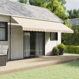 P&acirc;nză Copertină Rezervă vidaXL 5x3.5m, Poliester Multicolor, Protecție UV și Apă