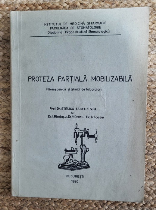 PROTEZA PARTIALA MOBILIZABILA-Prof.STELICA DUMITRESCU