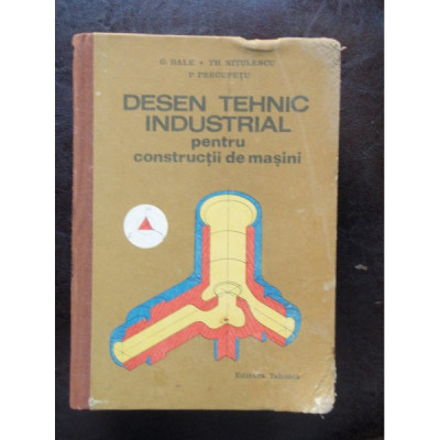 DESEN TEHNIC INDUSTRIAL PENTRU CONSTRUCTII DE MASINI foto