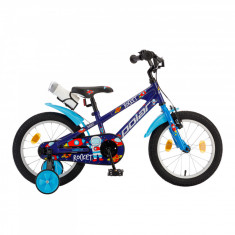 Bicicleta Copii Polar Rocket - 16 Inch, Albastru foto