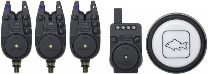 Set Avertizoare PROLOGIC C-Series Pro Alarm Set Fishing Bite Alarm Blue, 3+1+1