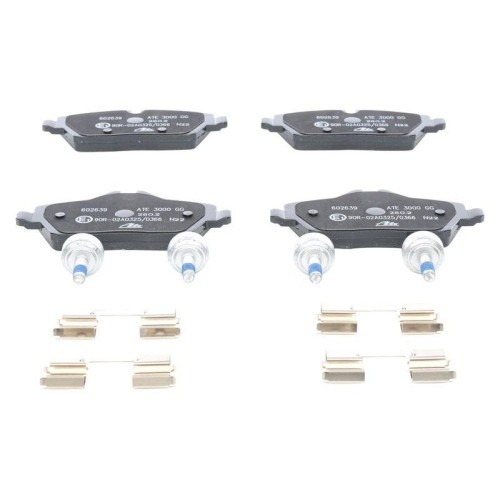 Placute frana Bmw I3 (I01), Electric, Range Extender, s Electric, s Range Extender, punte fata, pregatit pentru senzor uzura; ATE
