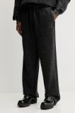 adidas Originals pantaloni de trening Wsh Swt Pnt culoarea negru, uni, JV8468