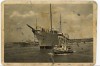 Foto Mimosa - Yachtul regal Luceafarul (fost Nahlin, ulterior Libertatea) la ancora in portul Constanta 1937 sau 1938 - deteriorata