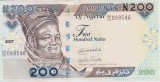 Bancnota Nigeria 200 Naira 2007 - P29f UNC