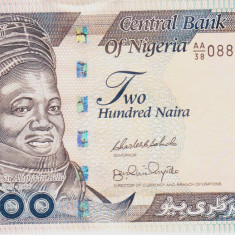 Bancnota Nigeria 200 Naira 2007 - P29f UNC